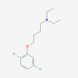 molecular formula C14H21Cl2NO B5218467 4-(2,5-dichlorophenoxy)-N,N-diethyl-1-butanamine 