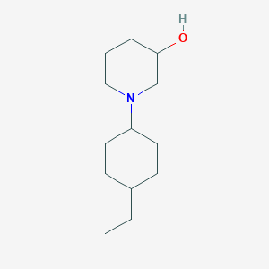 molecular formula C13H25NO B5218504 1-(4-ethylcyclohexyl)-3-piperidinol 