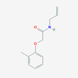 molecular formula C12H15NO2 B5218901 N-allyl-2-(2-methylphenoxy)acetamide 