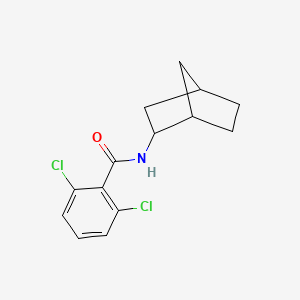 molecular formula C14H15Cl2NO B5219689 N-bicyclo[2.2.1]hept-2-yl-2,6-dichlorobenzamide 