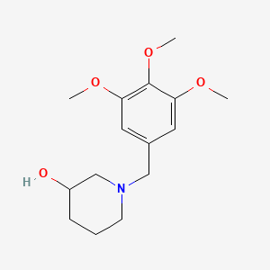 1-(3,4,5-trimethoxybenzyl)-3-piperidinol