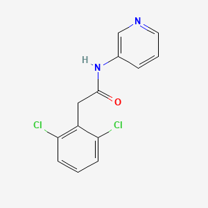 2-(2,6-dichlorophenyl)-N-3-pyridinylacetamide