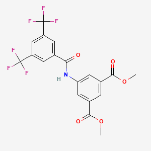 dimethyl 5-{[3,5-bis(trifluoromethyl)benzoyl]amino}isophthalate