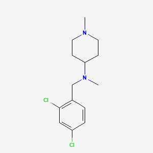N-(2,4-dichlorobenzyl)-N,1-dimethyl-4-piperidinamine