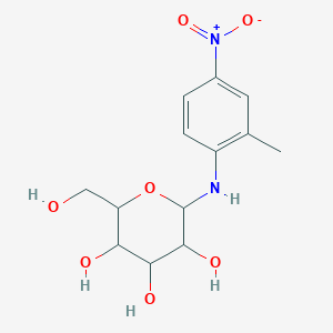 molecular formula C13H18N2O7 B5220999 N-(2-methyl-4-nitrophenyl)-beta-D-galactopyranosylamine 