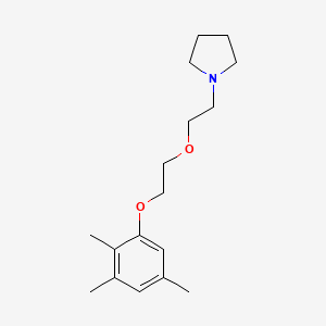 1-{2-[2-(2,3,5-trimethylphenoxy)ethoxy]ethyl}pyrrolidine