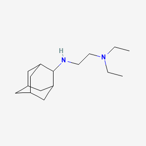 molecular formula C16H30N2 B5221306 2-adamantyl[2-(diethylamino)ethyl]amine 