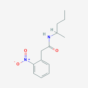 N-(1-methylbutyl)-2-(2-nitrophenyl)acetamide