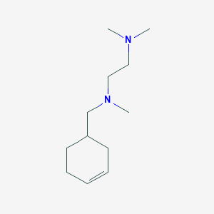 molecular formula C12H24N2 B5221911 (3-cyclohexen-1-ylmethyl)[2-(dimethylamino)ethyl]methylamine 