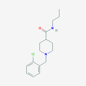 1-(2-chlorobenzyl)-N-propyl-4-piperidinecarboxamide