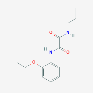 molecular formula C13H16N2O3 B5222685 N-allyl-N'-(2-ethoxyphenyl)ethanediamide 