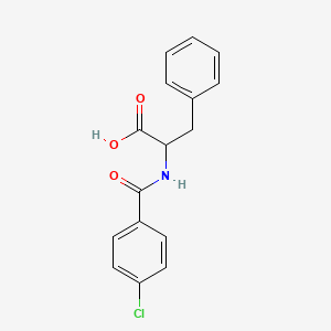 N-(4-chlorobenzoyl)phenylalanine
