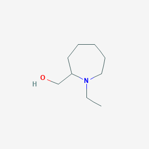 molecular formula C9H19NO B5222958 (1-ethyl-2-azepanyl)methanol 