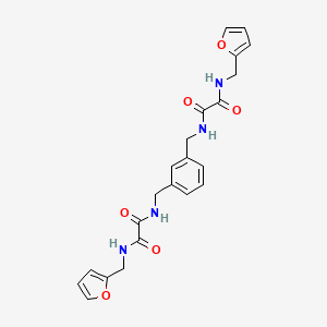 N~1~,N~1~'-[1,3-phenylenebis(methylene)]bis[N~1~-(2-furylmethyl)ethanediamide]