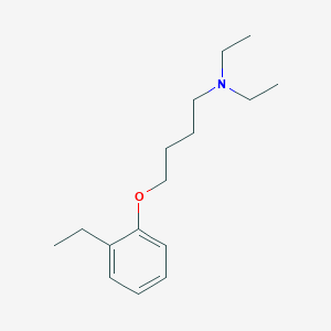 molecular formula C16H27NO B5223230 N,N-diethyl-4-(2-ethylphenoxy)-1-butanamine 
