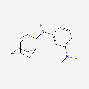 molecular formula C18H26N2 B5223673 2-adamantyl[3-(dimethylamino)phenyl]amine 