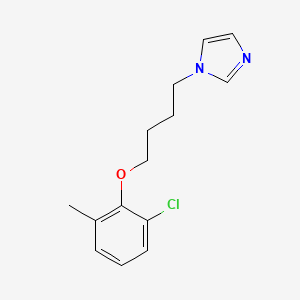 1-[4-(2-chloro-6-methylphenoxy)butyl]-1H-imidazole