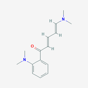 5-(dimethylamino)-1-[2-(dimethylamino)phenyl]-2,4-pentadien-1-one