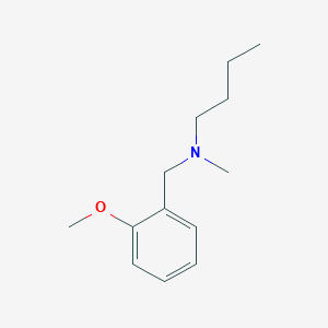 molecular formula C13H21NO B5224423 N-(2-methoxybenzyl)-N-methyl-1-butanamine 