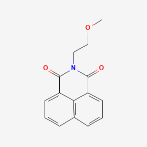 molecular formula C15H13NO3 B5224451 2-(2-methoxyethyl)-1H-benzo[de]isoquinoline-1,3(2H)-dione 