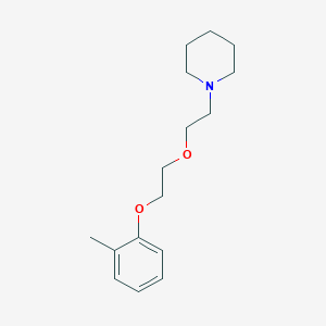 1-{2-[2-(2-methylphenoxy)ethoxy]ethyl}piperidine