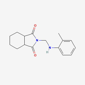 2-{[(2-methylphenyl)amino]methyl}hexahydro-1H-isoindole-1,3(2H)-dione