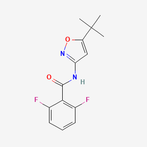 N-(5-tert-butyl-3-isoxazolyl)-2,6-difluorobenzamide