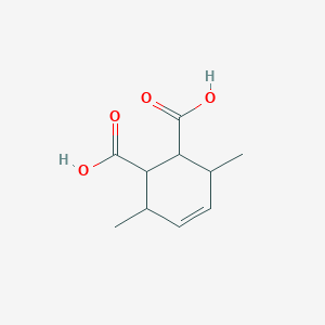 molecular formula C10H14O4 B5224779 3,6-dimethyl-4-cyclohexene-1,2-dicarboxylic acid 