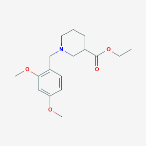 ethyl 1-(2,4-dimethoxybenzyl)-3-piperidinecarboxylate