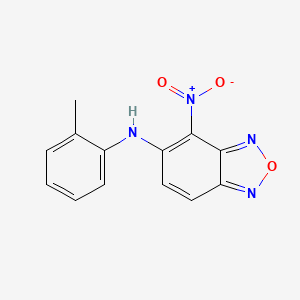 N-(2-methylphenyl)-4-nitro-2,1,3-benzoxadiazol-5-amine