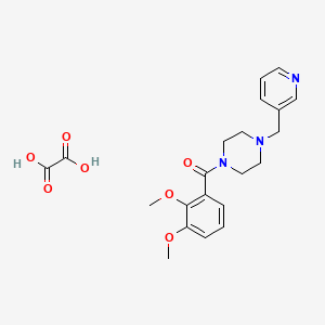 1-(2,3-dimethoxybenzoyl)-4-(3-pyridinylmethyl)piperazine oxalate