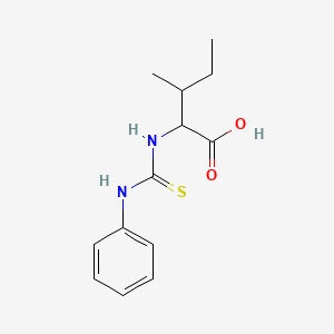 molecular formula C13H18N2O2S B5225871 N-(anilinocarbonothioyl)isoleucine CAS No. 5839-71-4