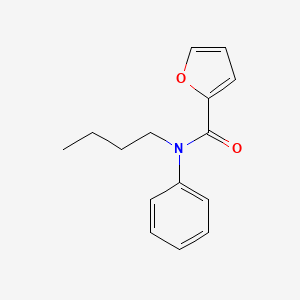 N-butyl-N-phenylfuran-2-carboxamide