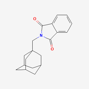 molecular formula C19H21NO2 B5226373 2-(1-adamantylmethyl)-1H-isoindole-1,3(2H)-dione 