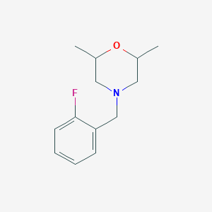4-(2-fluorobenzyl)-2,6-dimethylmorpholine