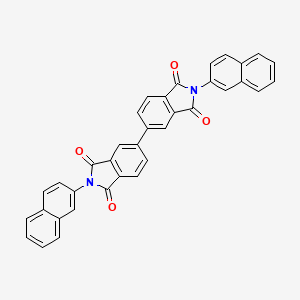 2,2'-di-2-naphthyl-1H,1'H-5,5'-biisoindole-1,1',3,3'(2H,2'H)-tetrone