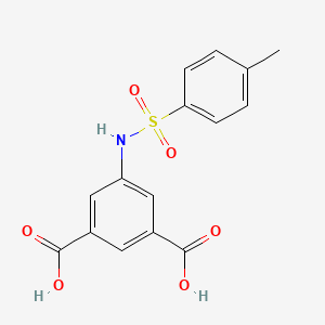 5-{[(4-methylphenyl)sulfonyl]amino}isophthalic acid