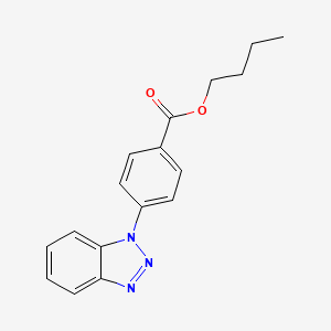 butyl 4-(1H-1,2,3-benzotriazol-1-yl)benzoate