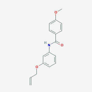 N-[3-(allyloxy)phenyl]-4-methoxybenzamide