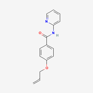 molecular formula C15H14N2O2 B5228711 4-(allyloxy)-N-2-pyridinylbenzamide CAS No. 423769-43-1