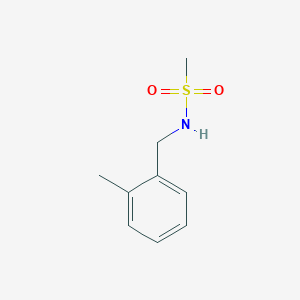 molecular formula C9H13NO2S B5228787 N-(2-methylbenzyl)methanesulfonamide 