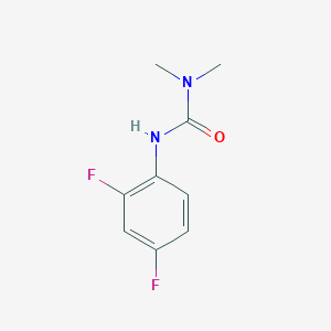 molecular formula C9H10F2N2O B5228937 N'-(2,4-difluorophenyl)-N,N-dimethylurea 