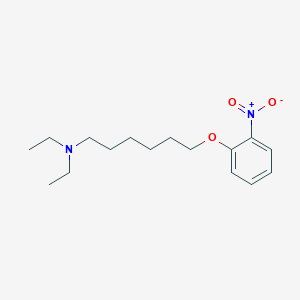 N,N-diethyl-6-(2-nitrophenoxy)-1-hexanamine