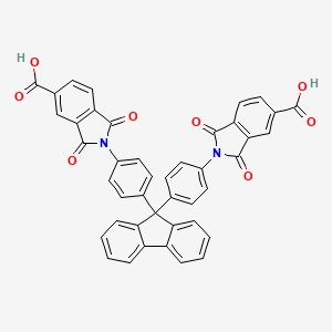 2,2'-(9H-fluorene-9,9-diyldi-4,1-phenylene)bis(1,3-dioxo-5-isoindolinecarboxylic acid)