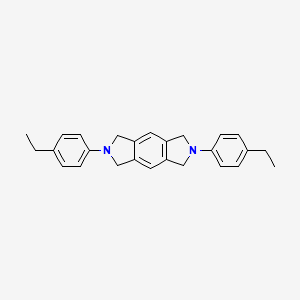 2,6-bis(4-ethylphenyl)-1,2,3,5,6,7-hexahydropyrrolo[3,4-f]isoindole