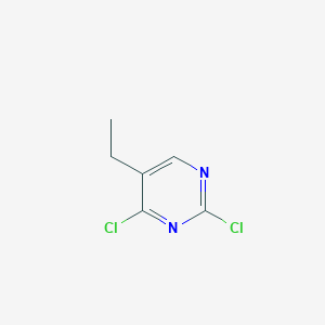 molecular formula C6H6Cl2N2 B052299 2,4-二氯-5-乙基嘧啶 CAS No. 34171-40-9