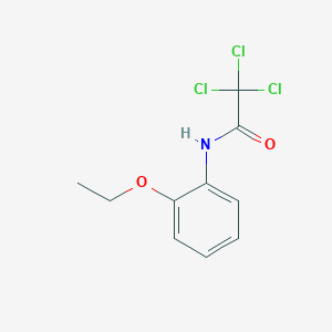 molecular formula C10H10Cl3NO2 B5230220 2,2,2-trichloro-N-(2-ethoxyphenyl)acetamide 