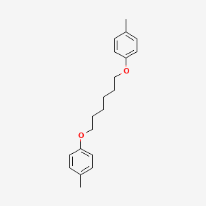 molecular formula C20H26O2 B5230491 1,1'-[1,6-hexanediylbis(oxy)]bis(4-methylbenzene) 