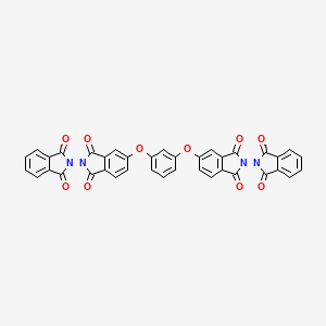 molecular formula C38H18N4O10 B5230983 5,5'-[1,3-phenylenebis(oxy)]bis(2,2'-biisoindole-1,1',3,3'-tetrone) 