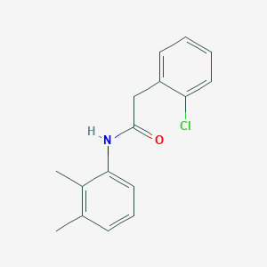 molecular formula C16H16ClNO B5232354 2-(2-chlorophenyl)-N-(2,3-dimethylphenyl)acetamide 